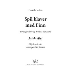 Spil klaver med Finn - JULEHFTET: Finn Kornebk 
