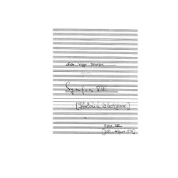 Niels Viggo Bentzon: Symphony No. 8, Opus 113 (Score)