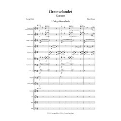 Peter Bruun: Grnselandet - Kantate (Score)