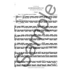 Poul Ruders: Schrdinger's Cat (Player's score)