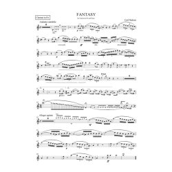 Carl Nielsen: Fantasy for clarinet and piano (Score/part)