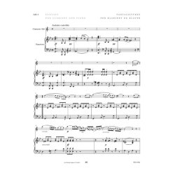 Carl Nielsen: Fantasy for clarinet and piano (Score/part)