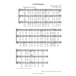 Sren Birch: Tre Forrssange (SSA+PINAO)