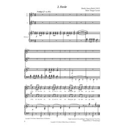 Sren Birch: Tre Forrssange (SSA+PINAO)