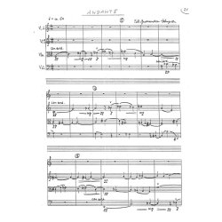 Pelle Gudmundsen-Holmgreen: String Quartet No.1 (Score)