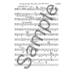 Pelle Gudmundsen-Holmgreen: String Quartet No.2 'Quartetto Facile' (Parts)