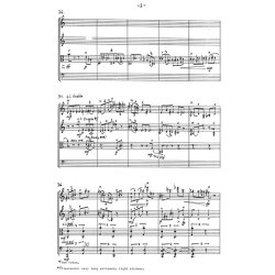 Pelle Gudmundsen-Holmgreen: String Quartet No.7 "Parted" (Score)