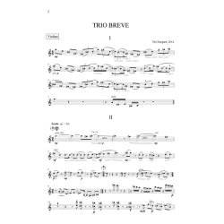 Per Nrgrd: Trio Breve (Score and parts)