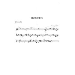 Per Nrgrd: Trio Breve (Score and parts)