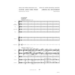Carl Nielsen: Cupid And The Poet (Score)