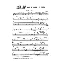 Leif Johansen: Ode Til Eva (parts)