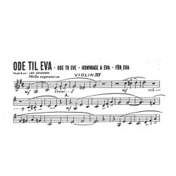 Leif Johansen: Ode Til Eva (parts)