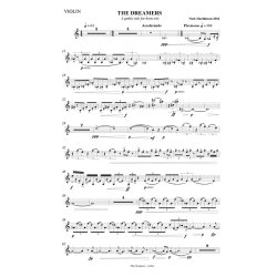 Niels Marthinsen: The Dreamers (Score/Parts)