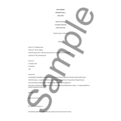 POUL RUDERS SYMPHONY NO.5 SC