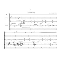 Arne Nordheim: Nordklang (player's score)
