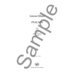 Antonio Bibalo: Pslam 8