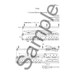 Hans Abrahamsen: Let Me Tell You (Vocal Score)