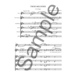 Erik Satie: Trois Melodies