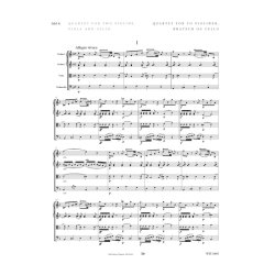 Carl Nielsen: String Quartet D-Minor (Score)