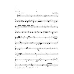 Carl Nielsen: String Quartet D-Minor (Parts)