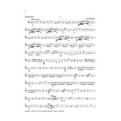 Carl Nielsen: String Quartet D-Minor (Parts)