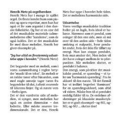 Henrik Metz: Danske Og Svenske Salmer (CD)