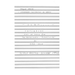 Niels Rosing-Schow: Scan... (Oboe solo)