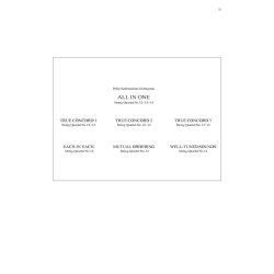 Pelle Gudmundsen-Holmgreen: String Quartet No. 14 'Well-Tuned Sounds' (Score)