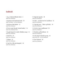 Peter Abrahamsen: Jeg Er F&oslash;dt P&aring; Jyllands Sletter (Songbook)