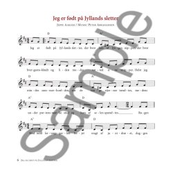 Peter Abrahamsen: Jeg Er F&oslash;dt P&aring; Jyllands Sletter (Songbook)