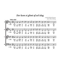 Michael Bojesen: Der Kom Et Glimt Af Sol Idag (SATB)