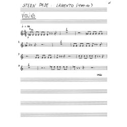 Steen Pade: Lamento For Piano Quartet (Score)