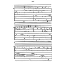 Steen Pade: Lamento For Piano Quartet (Score)