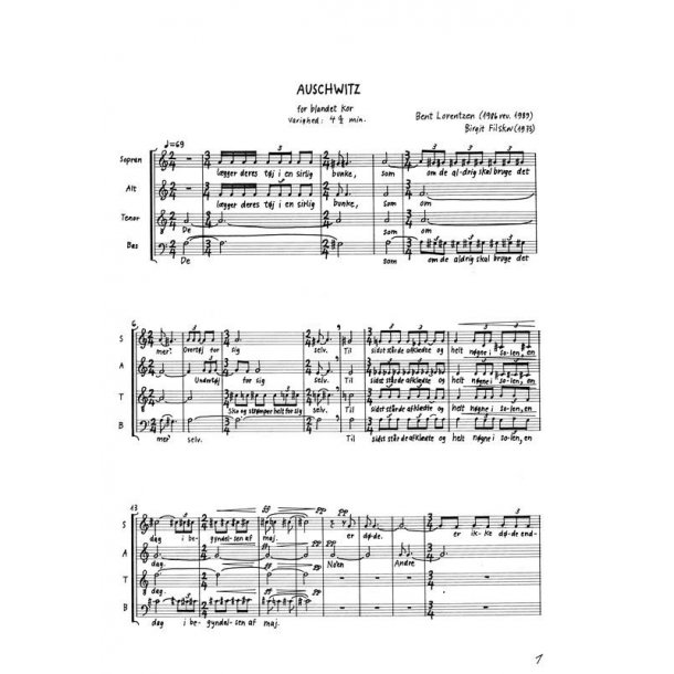 Bent Lorentzen: Auschwitz