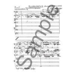 Niels Viggo Bentzon: Quintett Op.12 (Score)