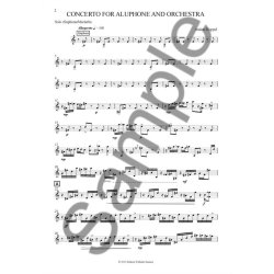 Anders Koppel: Concerto for Aluphone (Doubling Marimba) Solo Part