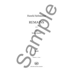 Hellstenius: Remains