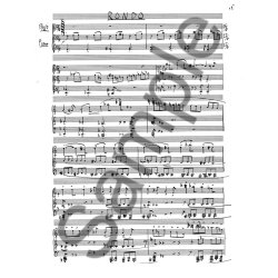 Niels Viggo Bentzon: Fantasi Og Rondo  Ffljte Og Kalver