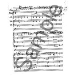 Niels Viggo Bentzon: Strygekvartet Nr. 7 /String Quartet No. 7 Op