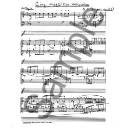 Niels Viggo Bentzon: Cinq Mazurkas