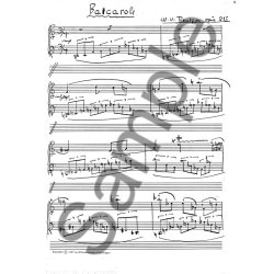 Bentzon Barcarole Op.215 Pf