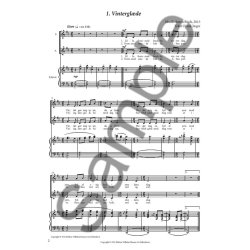 S&oslash;ren Birch: Lille Vintersuite - 4 Sange For Lige Stemmer Og Klaver (SSA/PFA)