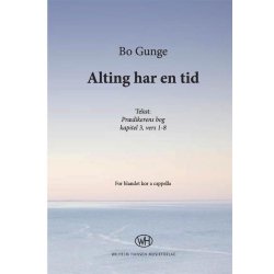 Gunge Alting Har En Tid Satb