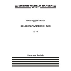 Bentzon Goldberg-Var.Ii Op.506 Pf