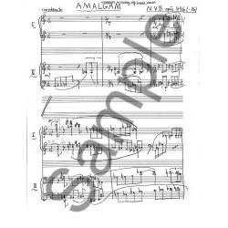 Niels Viggo Bentzon: Amalgam Op. 496 For 2 Pianos