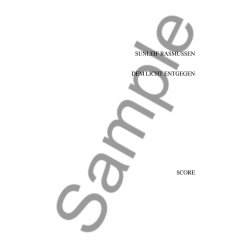 Sunleif Rasmussen: Dem Licht Entgegen