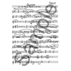 Niels Viggo Bentzon: Quartetto Per Due Flauti Fagotto E Cembalo Op. 380