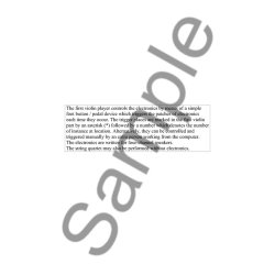 Karsten Fundal: Displacement For String Quartet (Score)