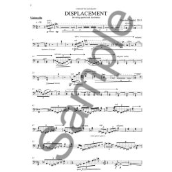 Karsten Fundal: Displacement For String Quartet (Parts)