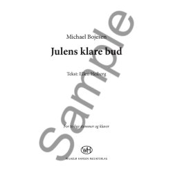 Michael Bojesen: Julens Klare Bud